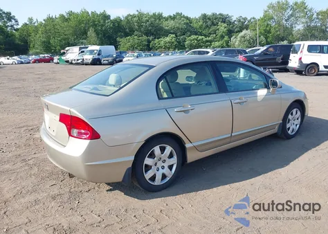 2007 Honda Civic Lx из США, поврежденный, VIN 1HGFA16537L135516
